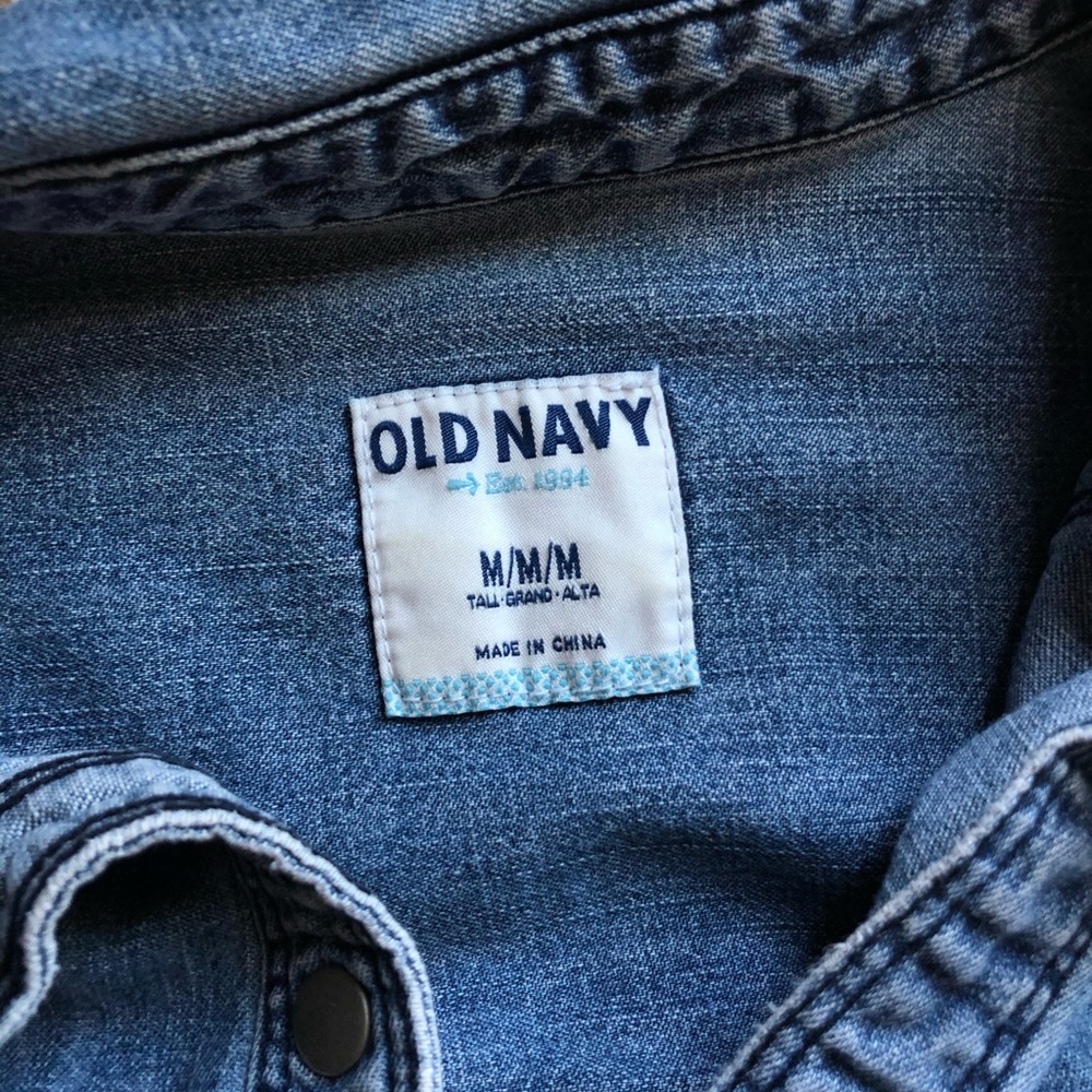 GAP Denim Western Shirt - Picture 4 of 6